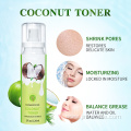 Custom whitening hydrating coconut extract facial toner spray